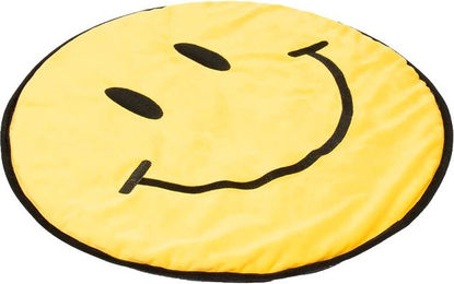 Coockoo Katzendecke Big Smile Rosa Plüsch 60x60cm – Bild 1 von 9