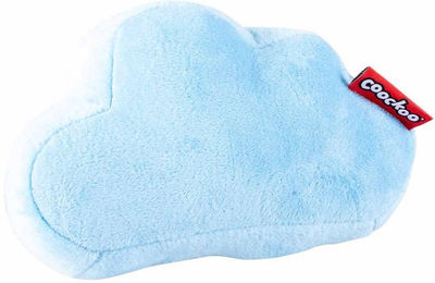 Coockoo Katzenspielzeug Head in the Clouds Tretkissen mit Katzenminze aus Plüsch Blau – Bild 1 von 3