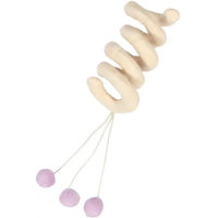Produktbild von Coockoo Katzenspielzeug Twister Beige Plüsch Spiralform 36x10 cm