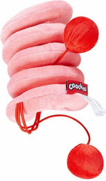 Coockoo Katzenspielzeug Twister Rosa aus Plüsch 36x10 cm – Bild 1 von 4