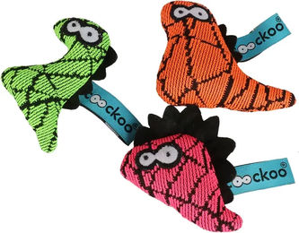 Coockoo Monster Katzenspielzeug aus Stoff mit Catnip in Bunt – Bild 1 von 1