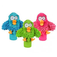 Produktbild von Coockoo Oohoo Bottle Squeaker Hundespielzeug aus Plüsch und Neopren Blau