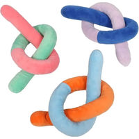 Produktbild von Coockoo Snuggle Snake Hundespielzeug aus Plüsch für erwachsene Hunde bunt