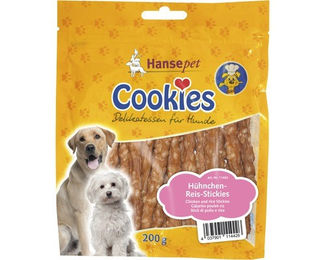 Cookies Kausnack für Hunde mit Huhn und Reis 3 x 200 g - 6 x 200 g – Bild 1 von 4