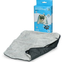 Produktbild von CoolPets Anti-Rutsch Kühlmattenbezug für Hunde aus Fleece in Grau Größe S - 1 Stk.