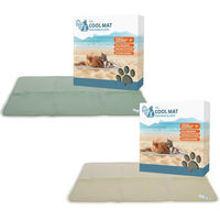 Produktbild von CoolPets Gel Cooling Mat Hundematte Olivgrün Größe S