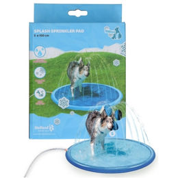 CoolPets Hundepool mit Sprinkleranlage Kühlmatte Größe S Blau – Bild 1 von 2