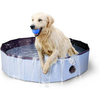 Produktbild von CoolPets Hundepool Splash Größe L Blau