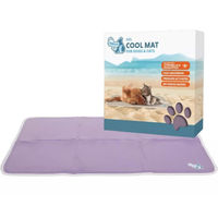 Produktbild von CoolPets Kühlmatte für Hunde mit Gel Inhalt Lila Größe M