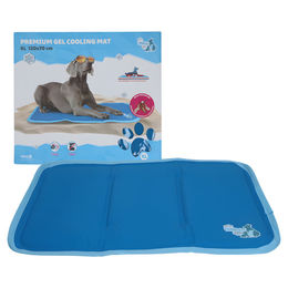 Produktbild von CoolPets Kühlmatte Premium Gel Cooling Mat für Hunde Blau XL