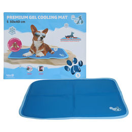 CoolPets Kühlmatte Premium Gel Hundematte Blau Größe S – Bild 1 von 1