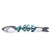 Produktbild von CoolPets Pull Me! Sharky Kühlspielzeug für Hunde aus Plüsch mit Quietschfunktion in Blau