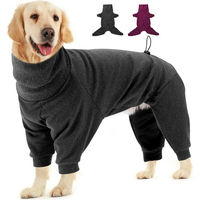 Produktbild von Coonoor Hundepullover aus Fleece als Wintermantel für Hunde in Grau