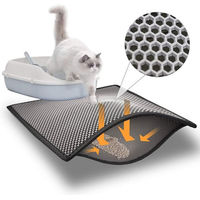 Produktbild von Coonoor Katzenecktoilette aus Kunststoff mit Katzenstreu-Matte und Wabenstruktur