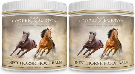 COOPER & BURTON Hufbalsam für Pferde mit natürlichen Ölen 2er Sparset 2x 1000g – Bild 1 von 3