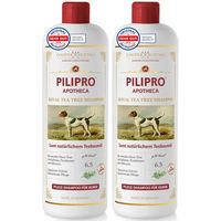 Produktbild von COOPER & BURTON Hundeshampoo gegen Flöhe Zecken und Milben zur Fellpflege für alle Felltypen 1000 ml