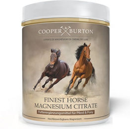 Cooper & Burton Magnesiumcitrat hochdosiertes Pulver für Pferde und Ponys 1 kg – Bild 1 von 8