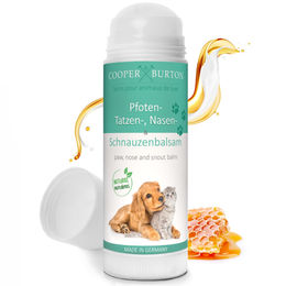 COOPER & BURTON Pfoten-, Nasen- und Schnauzenbalsam für Hunde und Katzen mit Bienenwachs und Propolis 40 ml - 40 ml – Bild 1 von 5