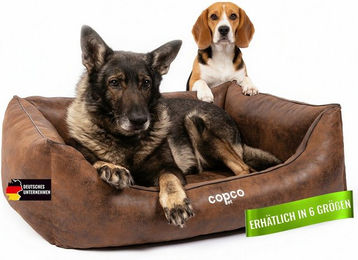 Produktbild von CopcoPet Hundebett Emma Orthopädisch mit Memory Foam in Braun