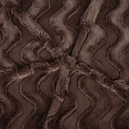 Produktbild von CopcoPet Hundedecke Cheyenne Fleece Braun 60 x 50cm Waschbare Hundedecke für Hunde und Katzen