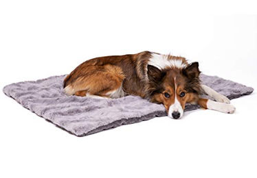 Produktbild von CopcoPet Hundedecke Cheyenne Fleece Hundedecke Schwarz 60 x 50cm für Hunde und Katzen