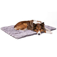 Produktbild von CopcoPet Hundedecke Cheyenne Fleece Hundedecke Schwarz 60 x 50cm für Hunde und Katzen