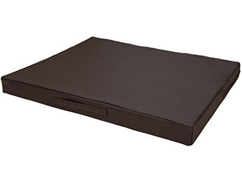 CopcoPet Hundematte aus Kunstleder Dunkelbraun 80 x 60 cm Wasserabweisend und Waschbar – Bild 1 von 2