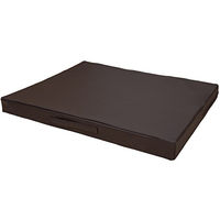 Produktbild von CopcoPet Hundematte aus Kunstleder Dunkelbraun 80 x 60 cm Wasserabweisend und Waschbar
