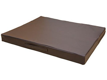 CopcoPet Hundematte Jumbo Braun aus Kunstleder 80 x 60 x 8 cm für alle Altersstufen – Bild 1 von 2
