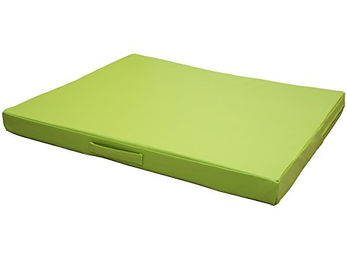 Produktbild von CopcoPet Hundematte Jumbo Grün aus Kunstleder 80 x 60 x 8 cm rutschfest und pflegeleicht