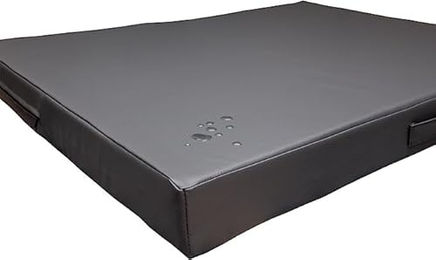 Produktbild von CopcoPet Hundematte Jumbo Orthopädisch Zebra-Optik 90 x 70 x 8 cm aus Kunstleder
