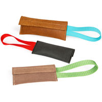 Produktbild von CopcoPet Leder Futterdummy für Hunde Braun 15 x 6 cm