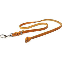 Produktbild von CopcoPet Leder Hundeleine aus Rindsleder für kleine mittelgroße und große Hunde bis 30 kg 1 m Braun - 1 m