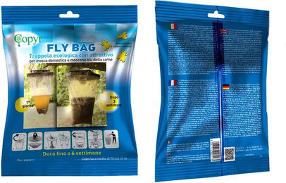 Produktbild von Copyr Fly Bag Fliegenfänger für Pferde in Blau