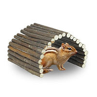 Produktbild von Coradoma Natur Weidenbrücke als Kletterbrücke und Spielzeug für Kleintiere 17x28 cm
