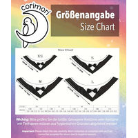 Produktbild von Corimori Hundehalsband Smoking-Halstuch aus Polyester Schwarz Weiß XS