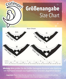 Corimori Smoking-Halstuch für Hunde und Katzen in Schwarz/Weiß aus Polyester Größe S – Bild 1 von 9