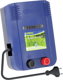 Produktbild von Corral Super N1100 Elektrozaun Generator aus Kunststoff in Blau