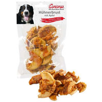 Produktbild von Corwex Belohnungssnack Hühnerbrust mit Apfel ohne Farb- und Aromastoffe sowie Konservierungsstoffe 70 g