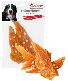 Produktbild von Corwex Belohnungssnack Hühnerbrust mit Käse ohne Farb- und Aromastoffe sowie Konservierungsstoffe 70 g