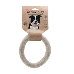 Produktbild von Corwex C-play Wurfspielzeug Filz Ring Grau 15 cm