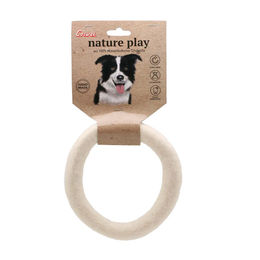 Produktbild von Corwex C-play Wurfspielzeug Filz Ring weiß 15 cm