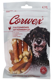 Corwex Calciumbones Hundesnack mit Huhn getreidefrei und monoprotein 90g - 90 g – Bild 1 von 5