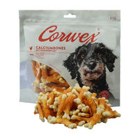 Produktbild von Corwex Calciumbones Kauknochen mit Huhn für Hunde getreidefrei und mit hohem Fleischanteil 500 g - 2 x 500 g
