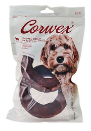 Corwex Doppel-Donut Hundesnack mit Pferd und Rind getreidefrei 250g - 2 x 125 g – Bild 1 von 4