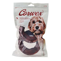 Produktbild von Corwex Doppel-Donut Hundesnack mit Pferd und Rind getreidefrei 250g - 2 x 125 g