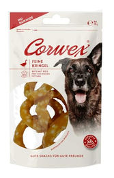 Corwex Feine Kringel Hundesnack Ente mit hohem Fleischanteil 70g – Bild 1 von 7
