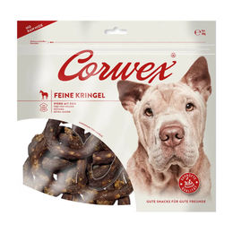Corwex Feine Kringel Hundesnack Pferd Getreidefrei mit hohem Fleischanteil 500 g – Bild 1 von 8