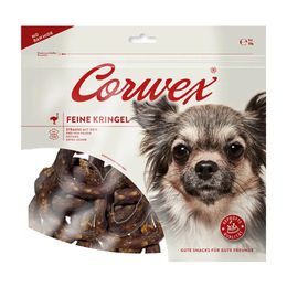 Corwex Feine Kringel Hundesnack Strauß Getreidefrei 500g – Bild 1 von 6