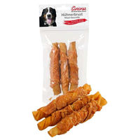 Produktbild von Corwex Hühnerbrust Maxi Kaurolle Hund Kausnack ohne Farb- und Aromastoffe sowie Konservierungsstoffe 150 g